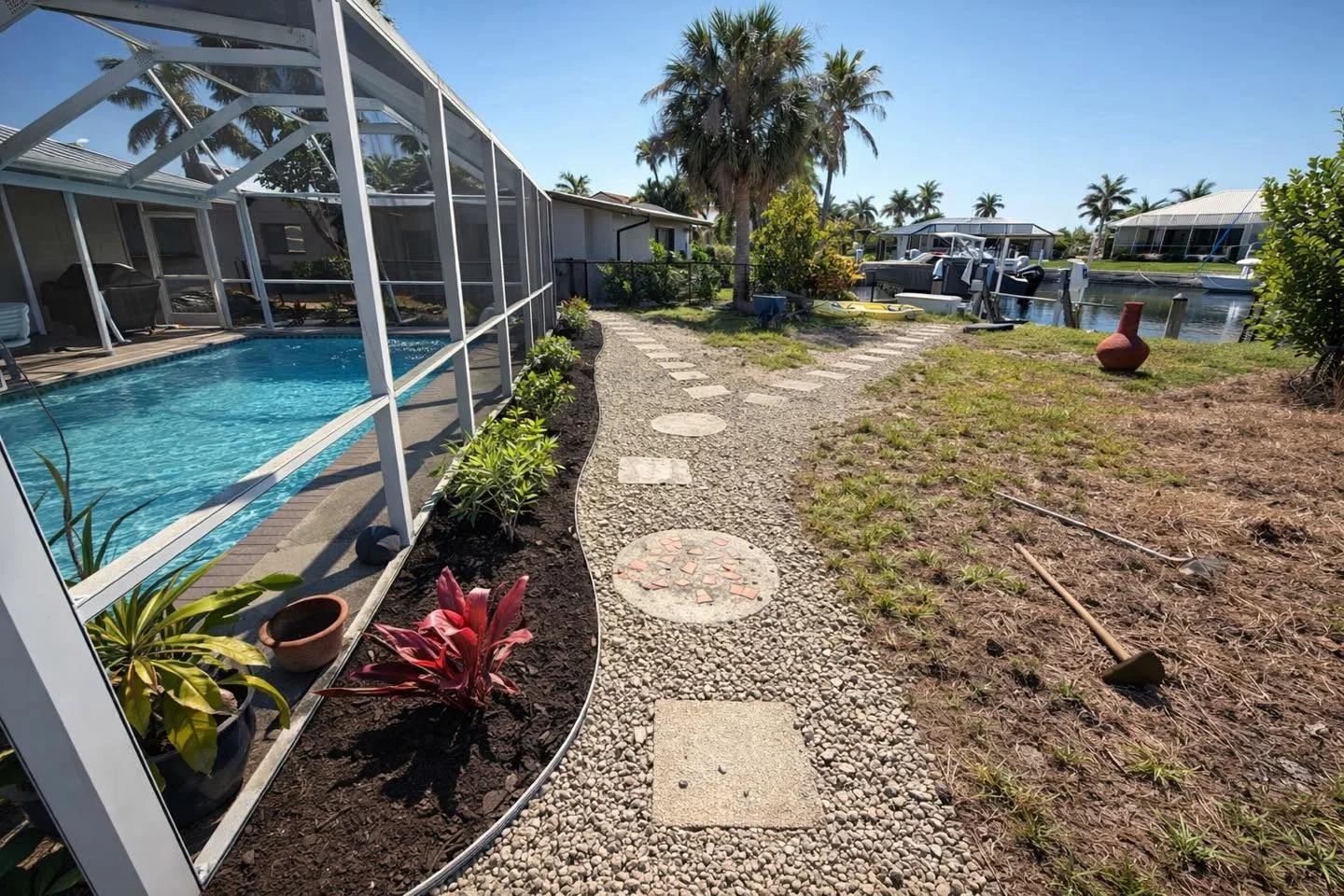 Landscaping project